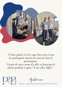 Antoine intervenant chez Cybernecard — Postur'O Boulot